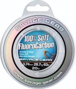 SavageGear Soft Fluorocarbon 0.60mm - 21.6kg, 20m 
